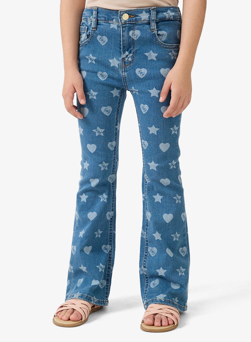 جس بنطلون جينز ليزر للأطفال - Image 1